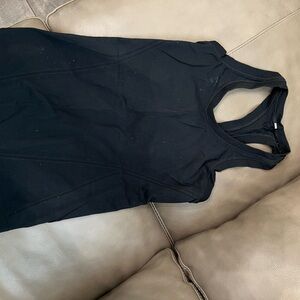 Black Athleta Racerback Tank Top